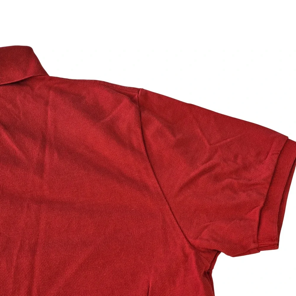 Polo Ralph Lauren Men's Classic Fit Red Short Sleeve Pique Polo Shirt Medium